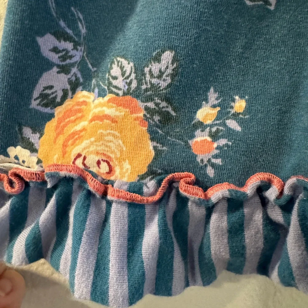 Matilda Jane Blue Floral Kids Dress sz 6 - Picture 7 of 9